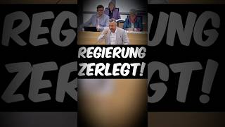Regierung ZERLEGT! #afd #shorts