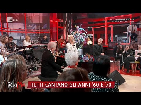 Memo Remigi e Rita Forte cantano "Mi sono innamorato di te" - Bellama' 21/02/2024