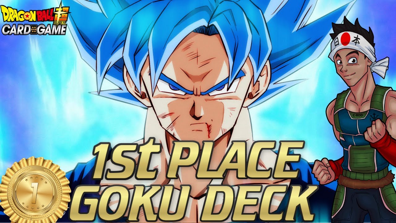 MY 1ST PLACE GOKU SUPER SAIYAN BLUE DECK! DRAGON BALL SUPER CARD GAME!