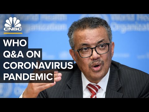 WATCH LIVE: World Health Organization holds Q&A on the coronavirus outbreak – 8/6/2020