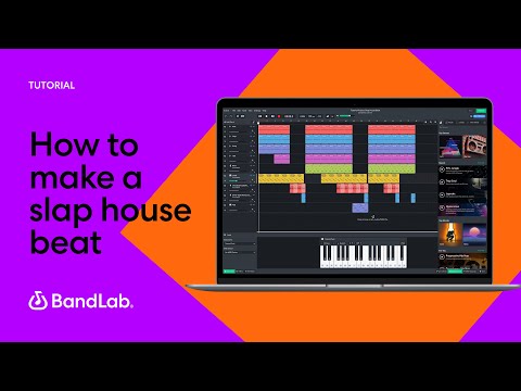 How to make a slap house beat using BandLab's free web Mix Editor (BandLab Tutorial)