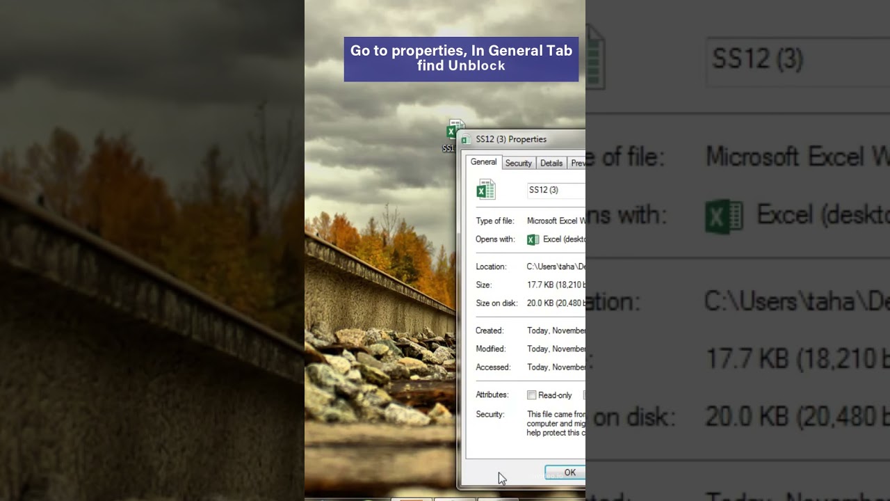 Excel File not Opening ERROR Fix #shortsvideo #shorts | 03.11.2022

In this video, How to fix error of Excel file which is corrupted and not open in Microsoft excel 2013 #excel,#exceltips,#exceltutorial ...