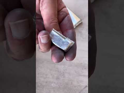 Making Gallinstan with Solar Heat #alloy #indium #experiment