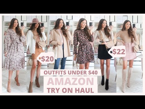 Video: Huge Amazon Fall Fashion Try On Haul 🍁 Affordable Fall Outfits | Workwear, Casual, & Dressy!