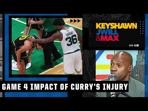 JWill explains how the Celtics can take advantage of Steph Curry's injury in Game 4 | KJM video clip