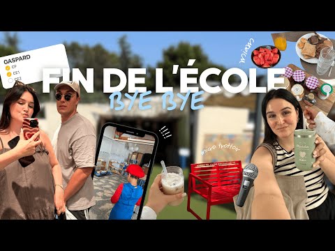 fin de l'école, on s'en va...