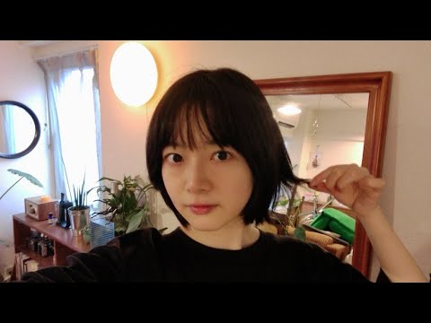 【 生活の記録 】デスクツアー｜キッチン購入品｜新しい髪型✂️｜庭いじり
