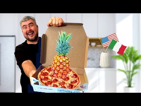 I Taught Italian Chef How To Make American Pizza