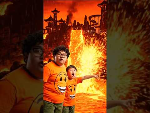 Waterpark Neraka?! Nenek Ajak Cucu Main Seluncuran Lava 🔥😂