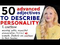 Advanced Adjectives for Describing Personality