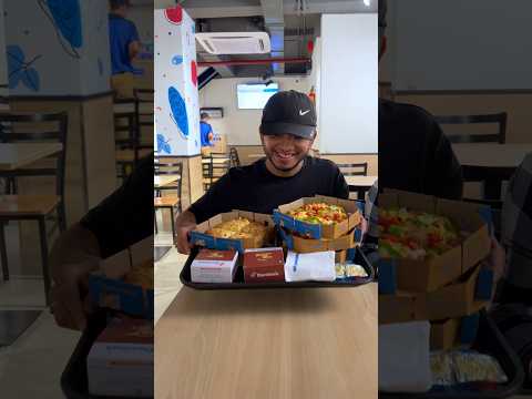 I Spent A Whole Night In Domino’s Pizza 😍❤️ #shorts
