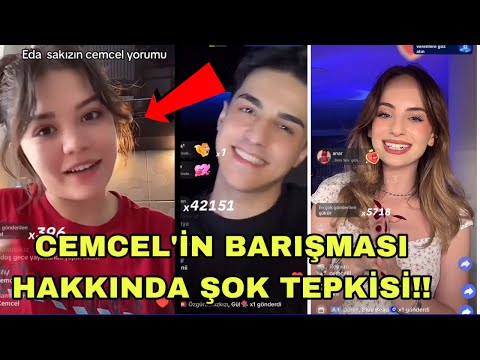 Eda Sakız  Cemre solmaz cellat36 BARIŞMASI Hakkında Verdiği Şok Cemcel Tepkisi!#cemcel