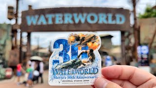 【USJ】ウォーターワールド 30周年イベント開始！ レアステッカーをGETせよ！4K最新版 2025年8月2日 ユニバーサル・スタジオ・ジャパン