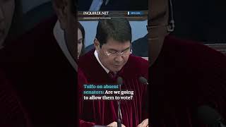 Sen Erwin Tulfo: ‘Who can vote in VP Sara’s impeach trial?’