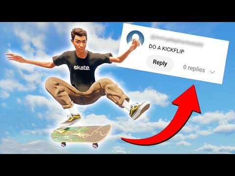 CHAT CHOOSES MY TRICKS! (Skate 4 LIVE)