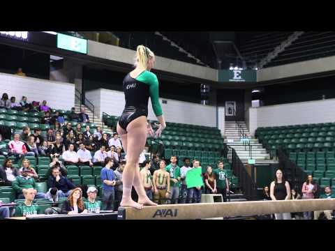 Eastern Michigan Gymnastics Soars over Kent St.