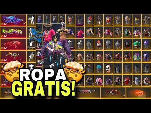 🤯 !!LA MEJOR APP PARA TENER TODAS las ROPAS  GRATIS  en FREE FIRE 2025 🔥