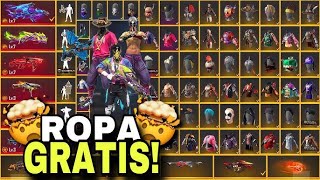 🤯 !!LA MEJOR APP PARA TENER TODAS las ROPAS  GRATIS  en FREE FIRE 2025 🔥