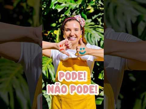 Pode! Não Pode! #infantil #kids #educaçãoinfantil #criança