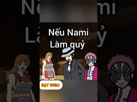 nếu Nami One Piece làm quỷ trong Kimetsu No Yaiba