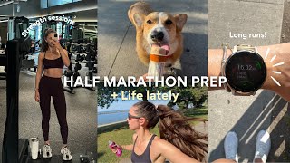 Half Marathon Training Vlog: My Weekly Routine, Long Runs & Gym Sessions 🏃‍♀️💪