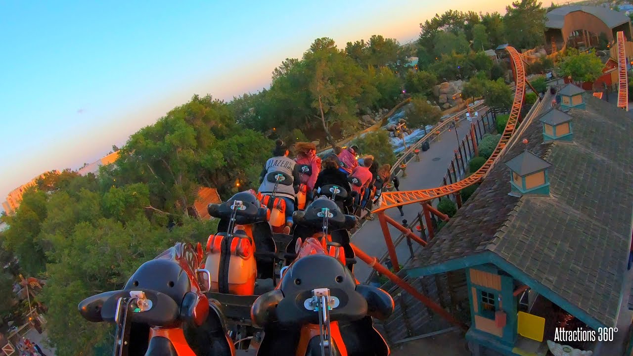 Pony Express Motobike Roller Coaster - Knott's Berry Farm