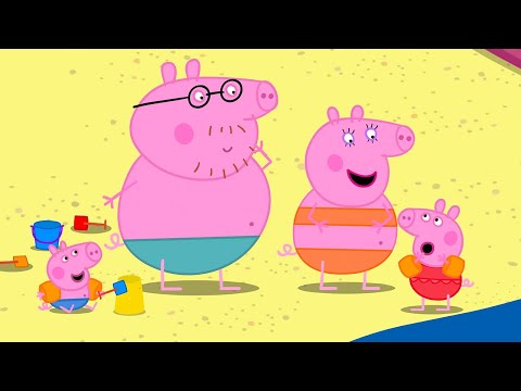 Family Fun at the Beach 🏖️ Peppa Pig Tales 🐽 Peppa and Friends Full Episodes