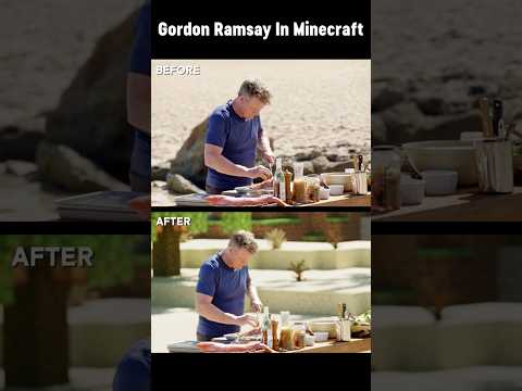 Gordon Ramsay enters Minecraft