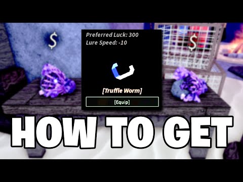 Roblox Fisch - HOW TO GET TRUFFLE WORMS (Full Guide - Location)