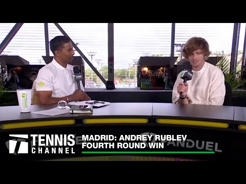 Andrey Rublev Finding His Form With Fourth Round Win Over Griekspoor | 2024 Madrid 4th Round