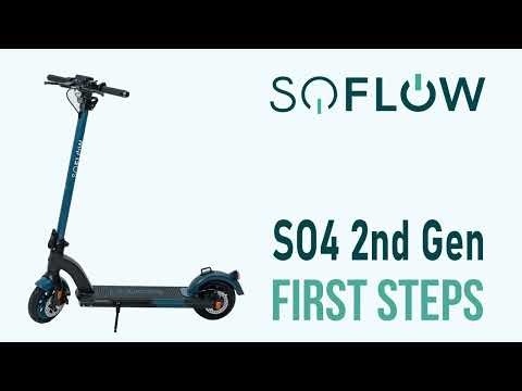SoFlow Scooter SO4 Gen2 - First Steps