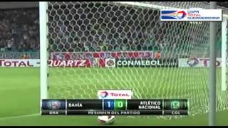 Bahia vs Atletico Nacional 1-0 - Penales (3-4) Copa Sudamericana - 24/10/2013