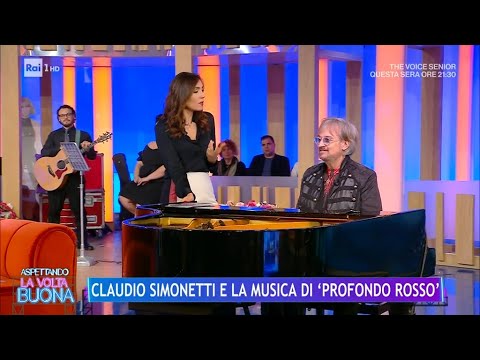 Claudio Simonetti, dal rock alla dance tra cinema e TV - La Volta Buona 23/02/2024