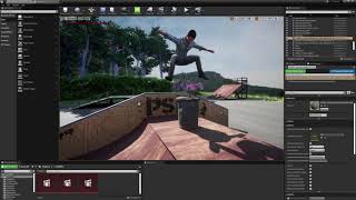UE 4 // Skate Park Scene Walkthrough / Wow Department