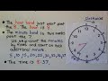 Understanding Time on Clocks
