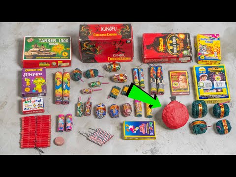 Most Powerful ( RED BALL)  Firecracker Testing
