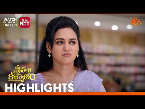Sri Hari Kalyanam - Highlights of the day | Watch full EP only on Sun NXT | 08 Sep 2026 |Sun Gemini