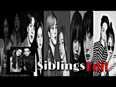 SIBLINGS EDIT | As per your request | #liskook #taennie #jinsoo #iu #nancy #olivia