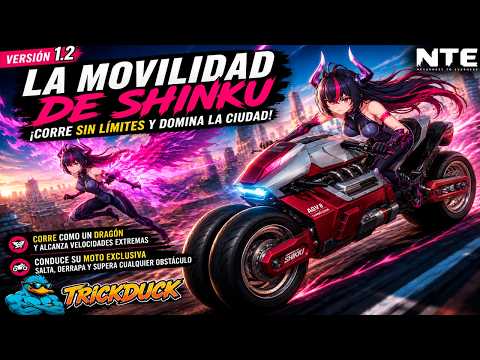 La MOVILIDAD de SHINKU es INCREÍBLE! 🏍️ Corre como un Dragón | Neverness to Everness