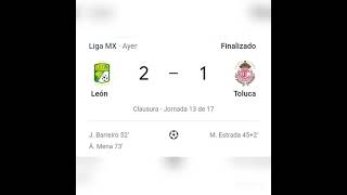 leon vs Toluca