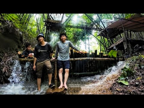 ลุยป่าพาน้องทอสjunglecreativeและน้องวินคนหลงป่าไปนอนห้างคู่3