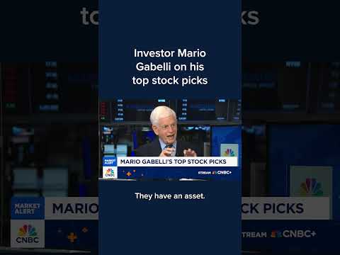Investor Mario Gabelli on his top stock picks