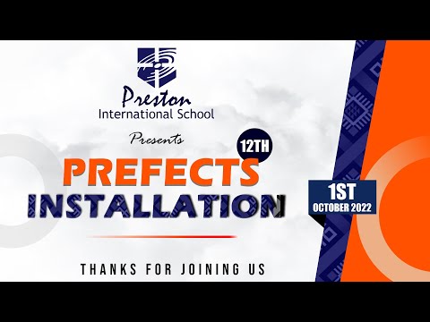 12th Prefects Installation Ceremony || Preston international School