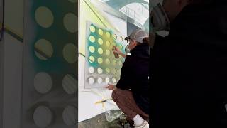 Turn this boring wall into art! #art #design #paintng