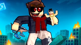 Je me TRANSFORME en GÉANT sur Roblox !