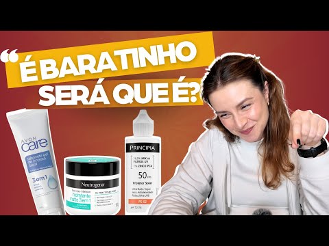 Skincare SIMPLES só com BARATINHOS | Dica de Esteticista