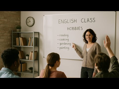 Aula de Conversação em Inglês - Hobbies