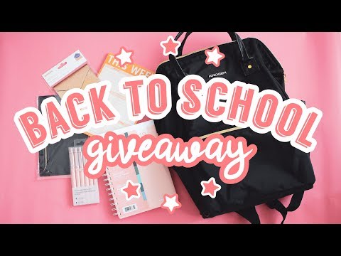 Back to School Giveaway 2019! | SimplyMaci