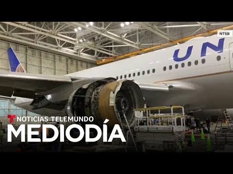 Primera inspección detecta fatiga del metal en motor incendiado en Boeing 777 de United Primera inspección detecta fatiga del metal en motor incendiado en Boeing 777 de United