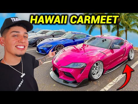 I'M BUYING A SUPRA... Went to a Car Meet in Hawaii!